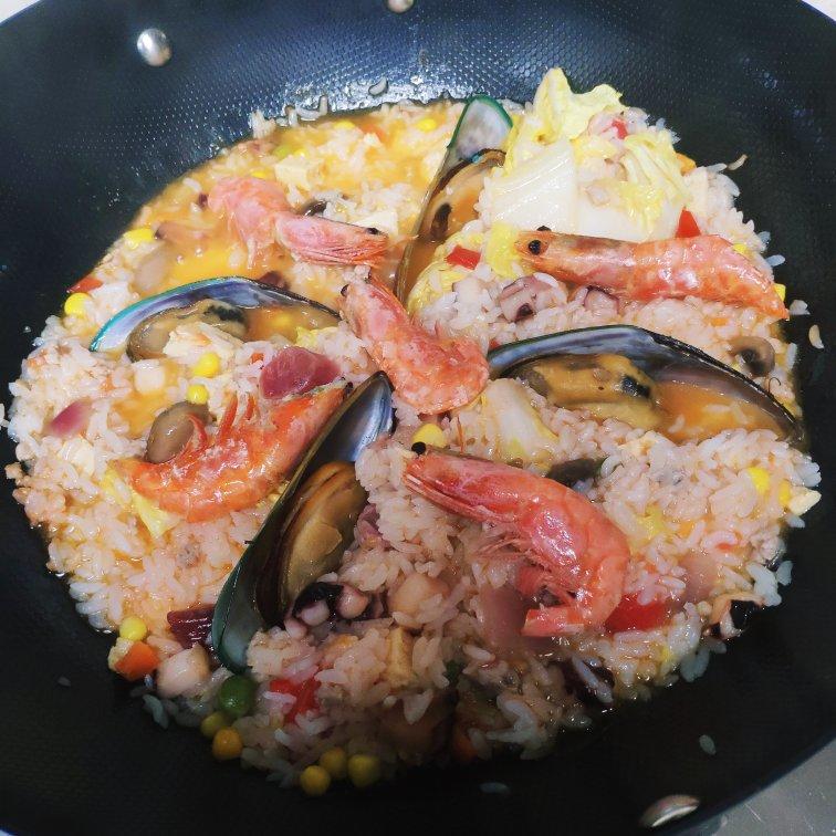 正宗paella 西班牙海鲜饭