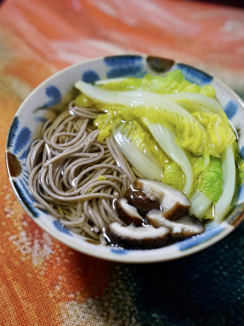 素有素的滋味的昆布清汤荞麦面