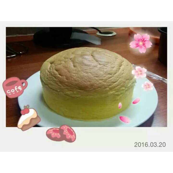 6寸原味戚风