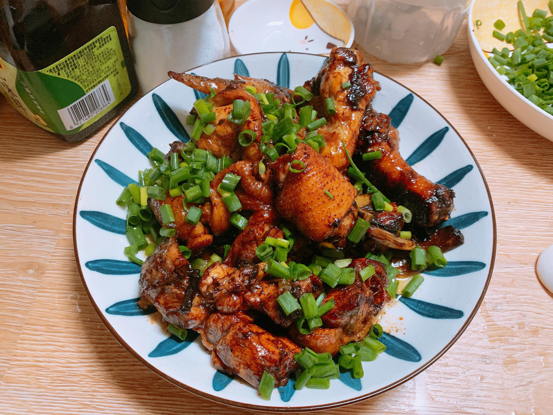 葱油焖鸡