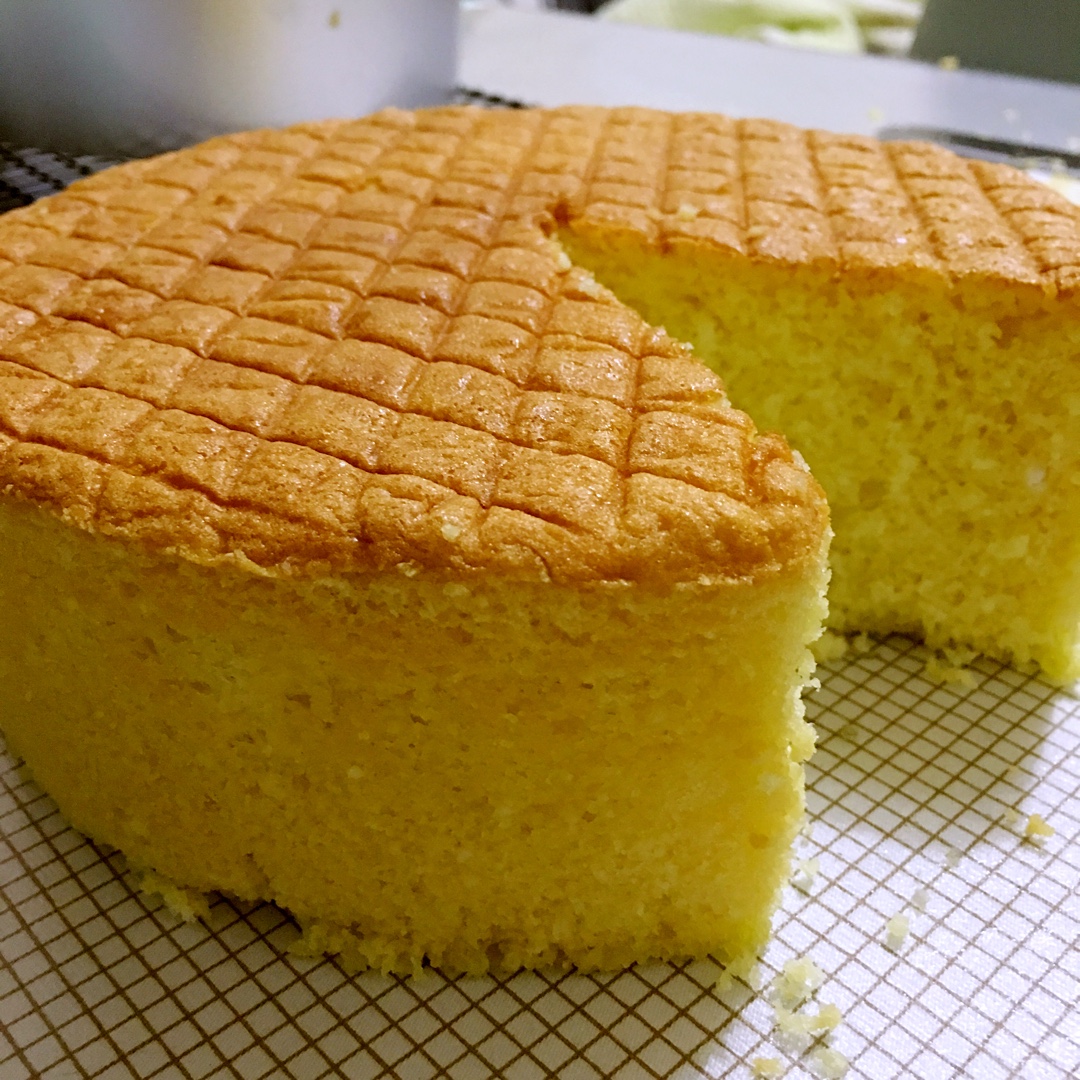 zoe厨房做的海绵蛋糕