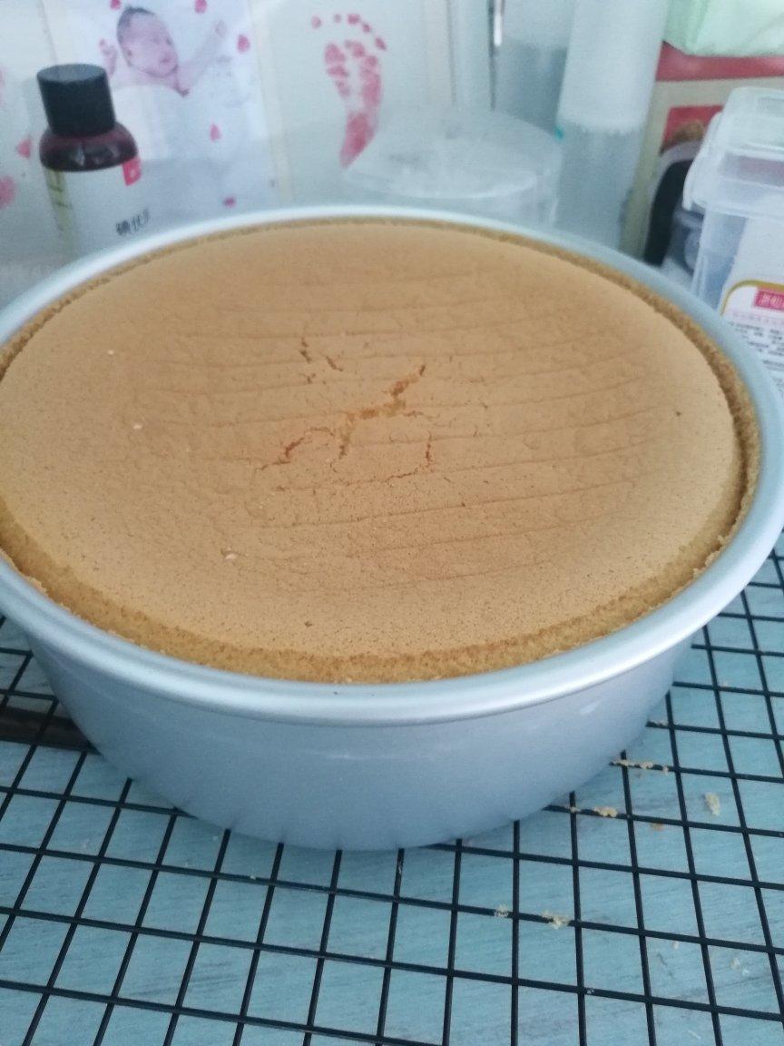 超柔软6寸戚风蛋糕(附8寸配方)零失败 超详细‼️含操作视频