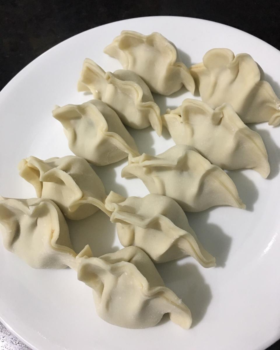 胡萝卜牛肉香菜饺子