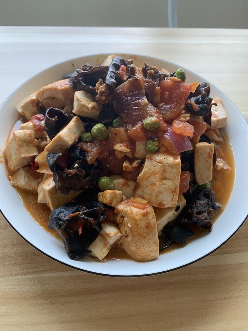 番茄豆腐
