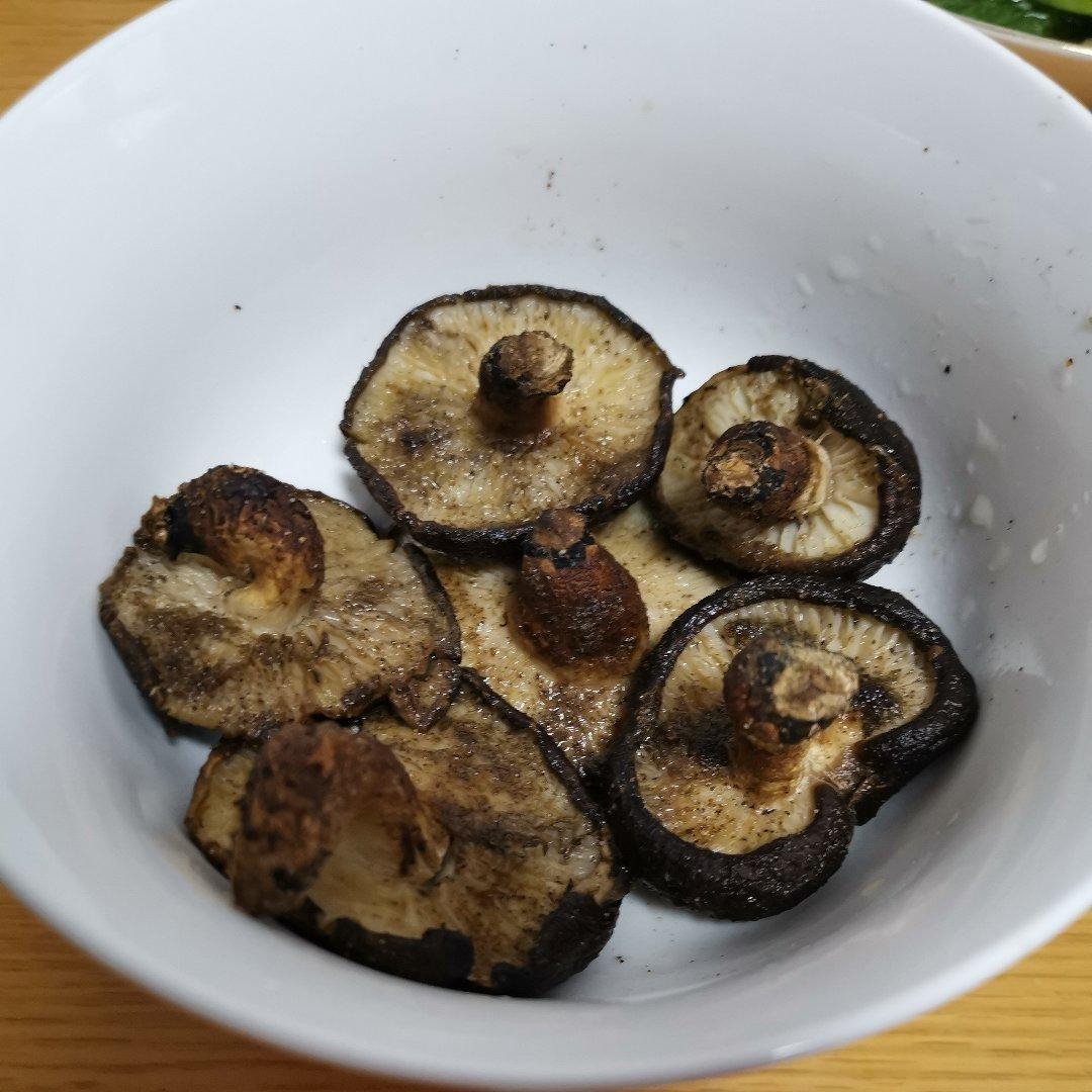 孜然烤香菇