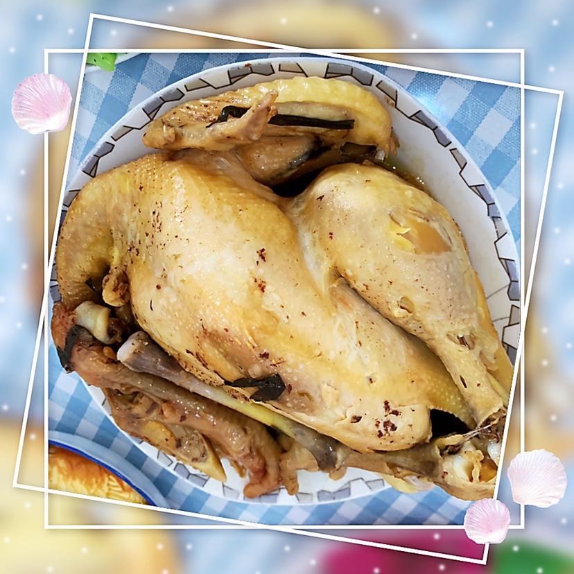 电饭锅简易版：盐焗手撕鸡