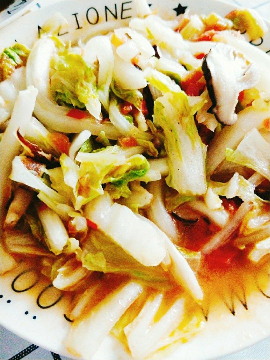 大白菜炖番茄