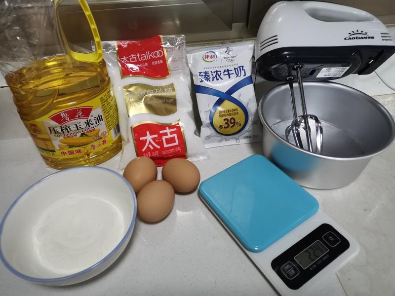 纯奶手撕吐司的做法 步骤1