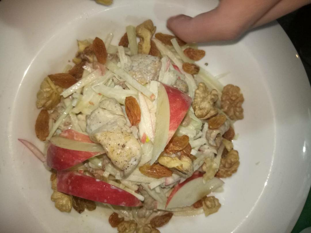 鸡肉华道夫沙拉