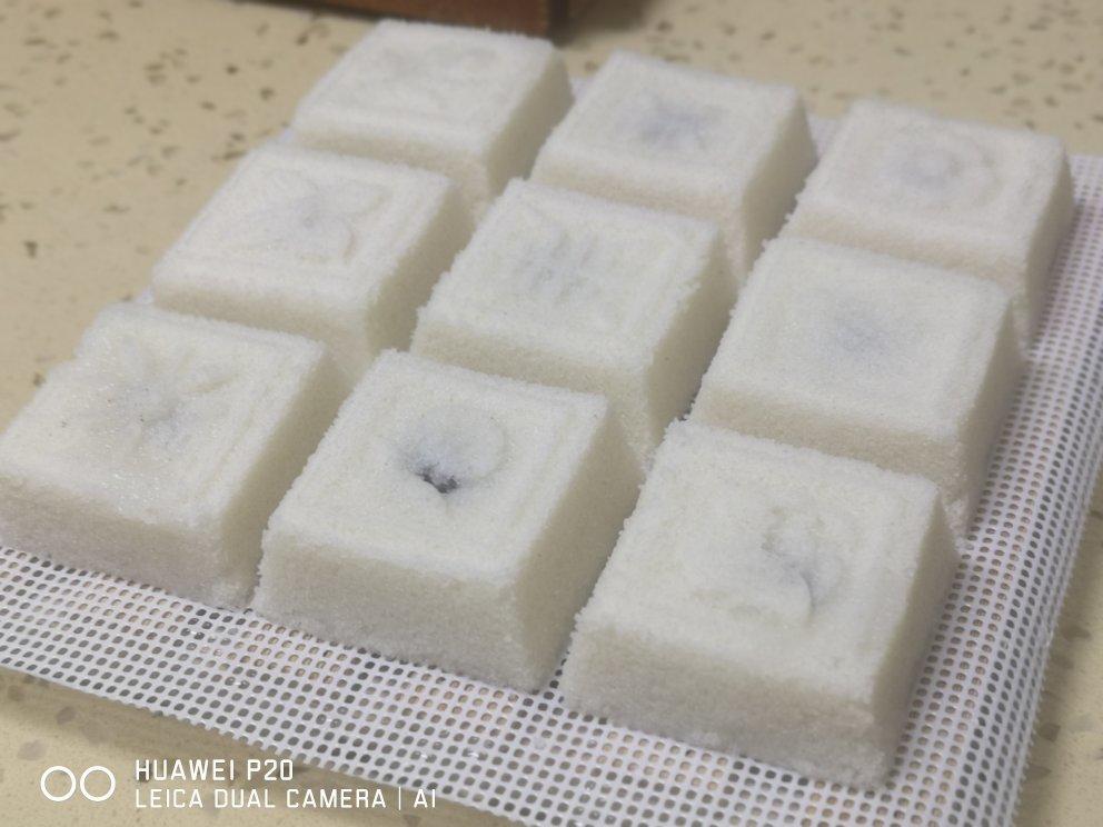 中式传统小方糕 松糕 米糕 蒸糕