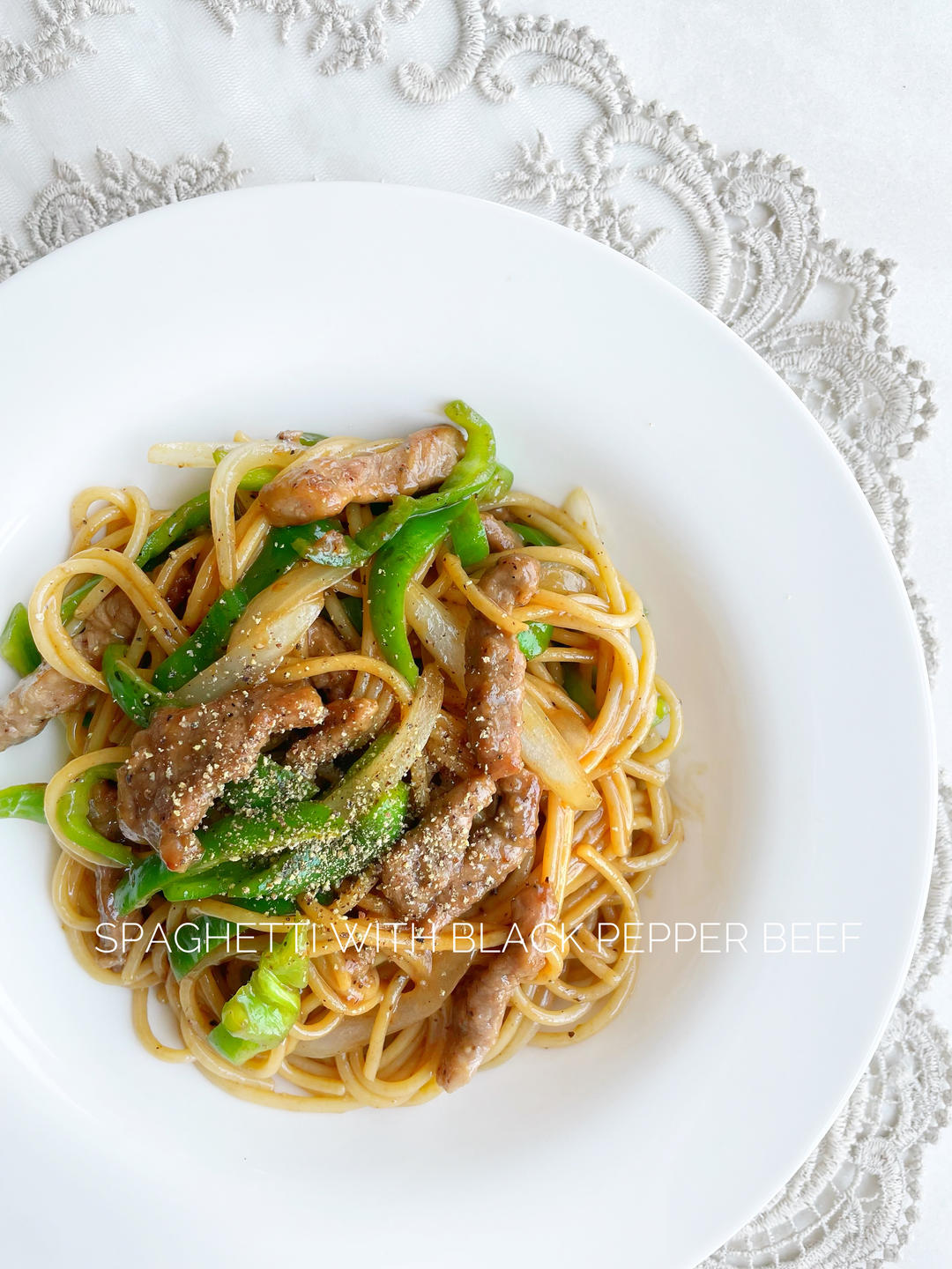 比餐厅好吃的黑椒牛柳意面🍝零失败简单教程