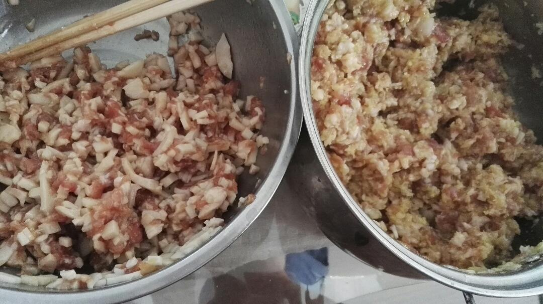 杏鲍菇猪肉水饺
