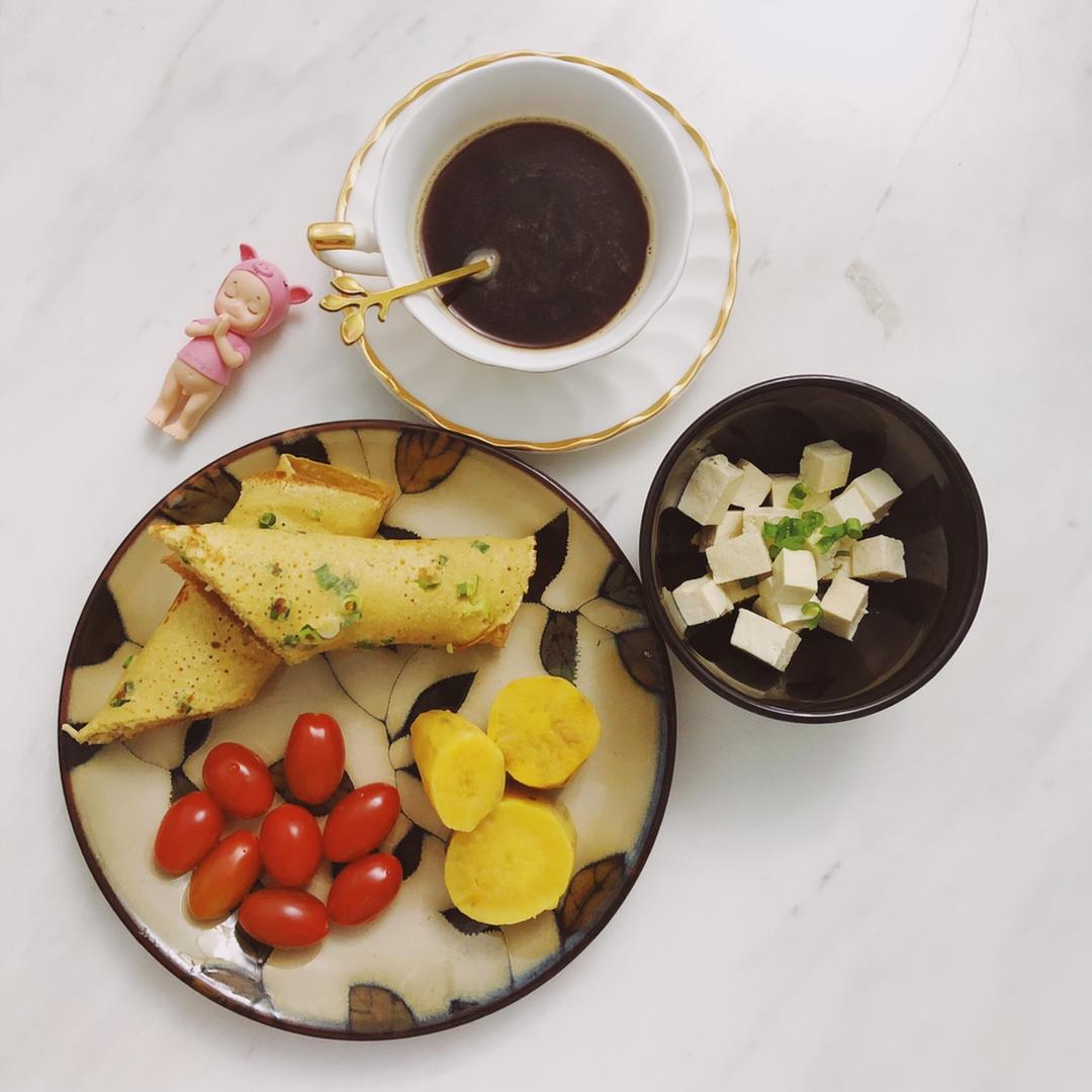快速早餐鸡蛋葱花饼
