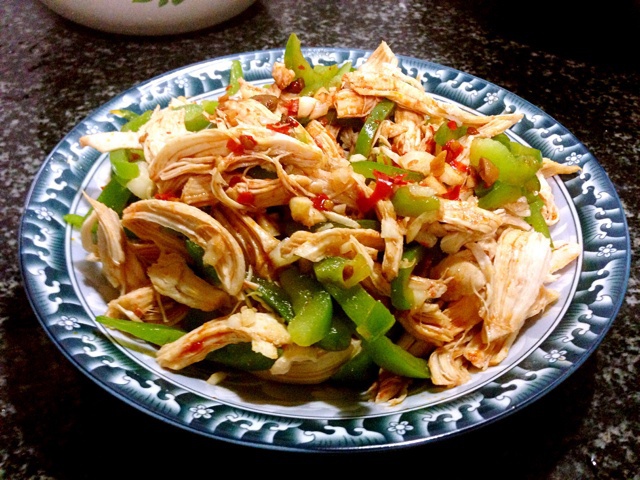 减脂健身｜凉拌手撕鸡丝（香辣&麻油版）