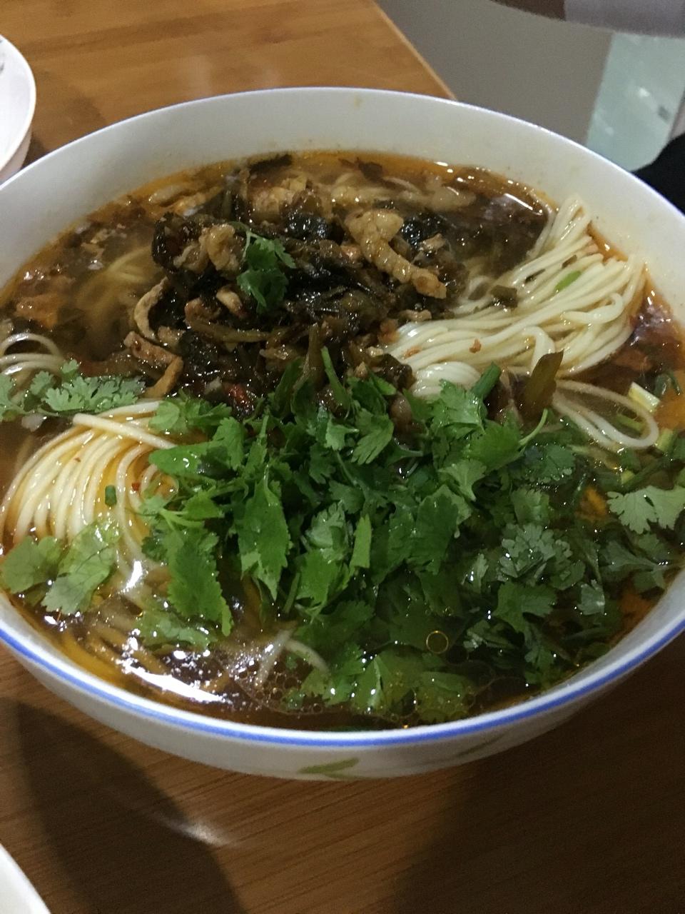 手机用户0633_zbly做的雪菜肉丝面