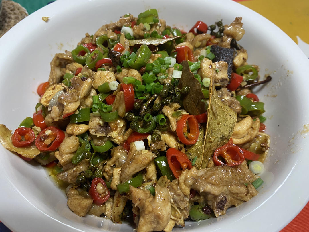 双椒兔丁（重口味江湖菜）