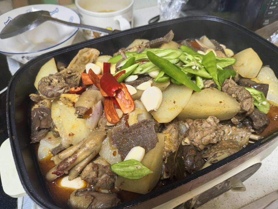 魔芋啤酒鸭火锅