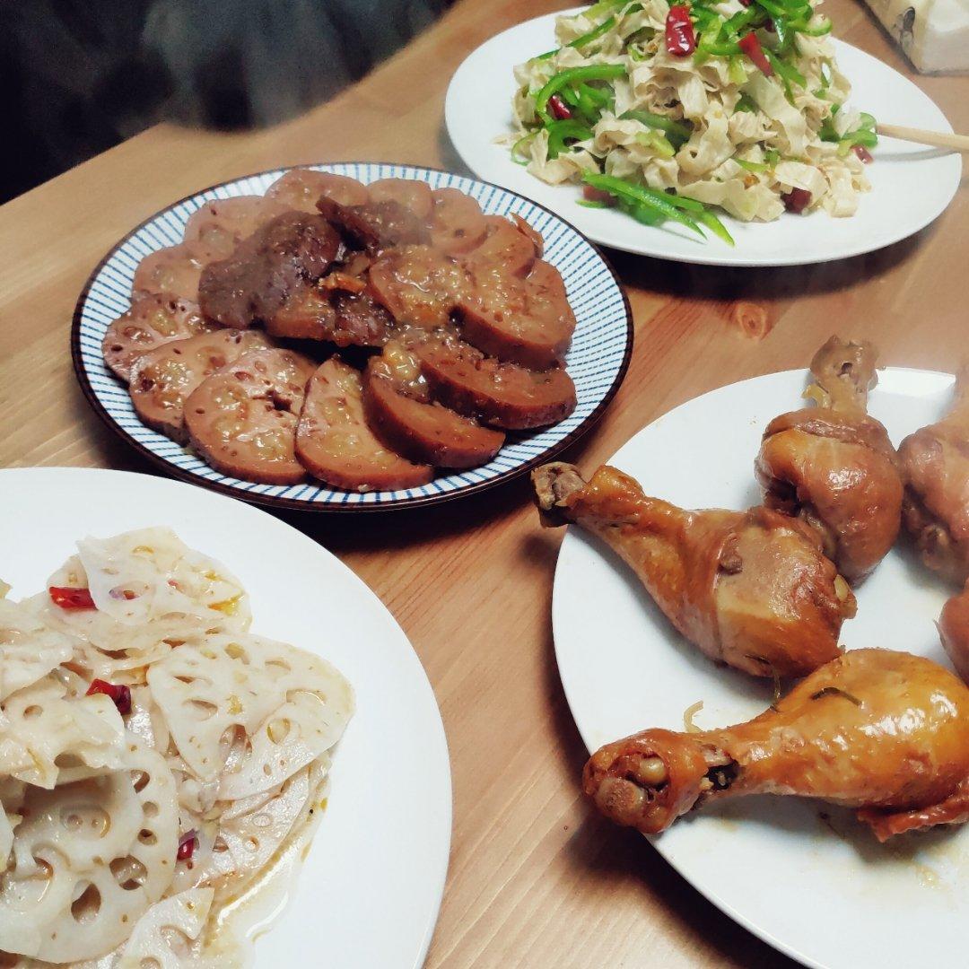 电饭锅焗鸡（腿）