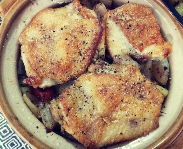 圣诞夜烤鸡腿的做法