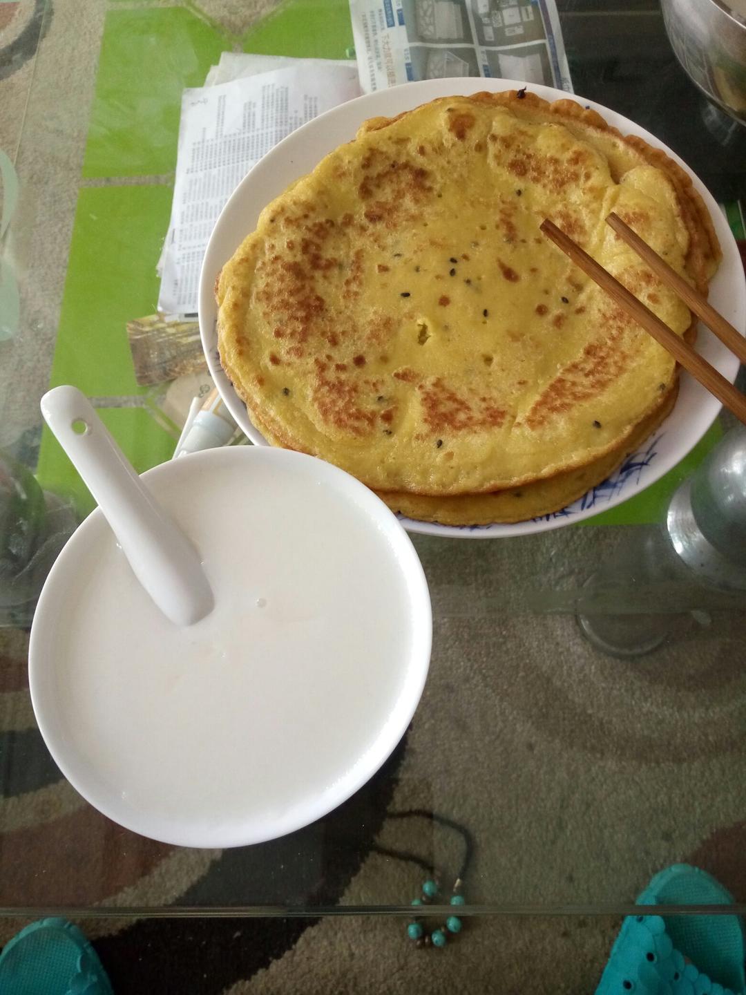 红薯煎饼的做法