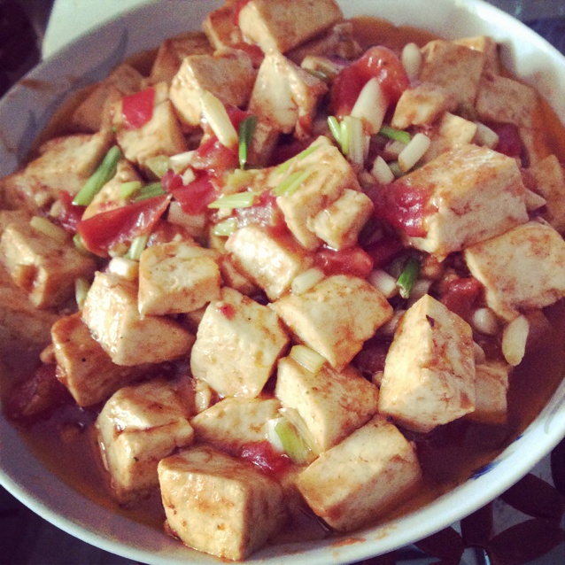 番茄豆腐