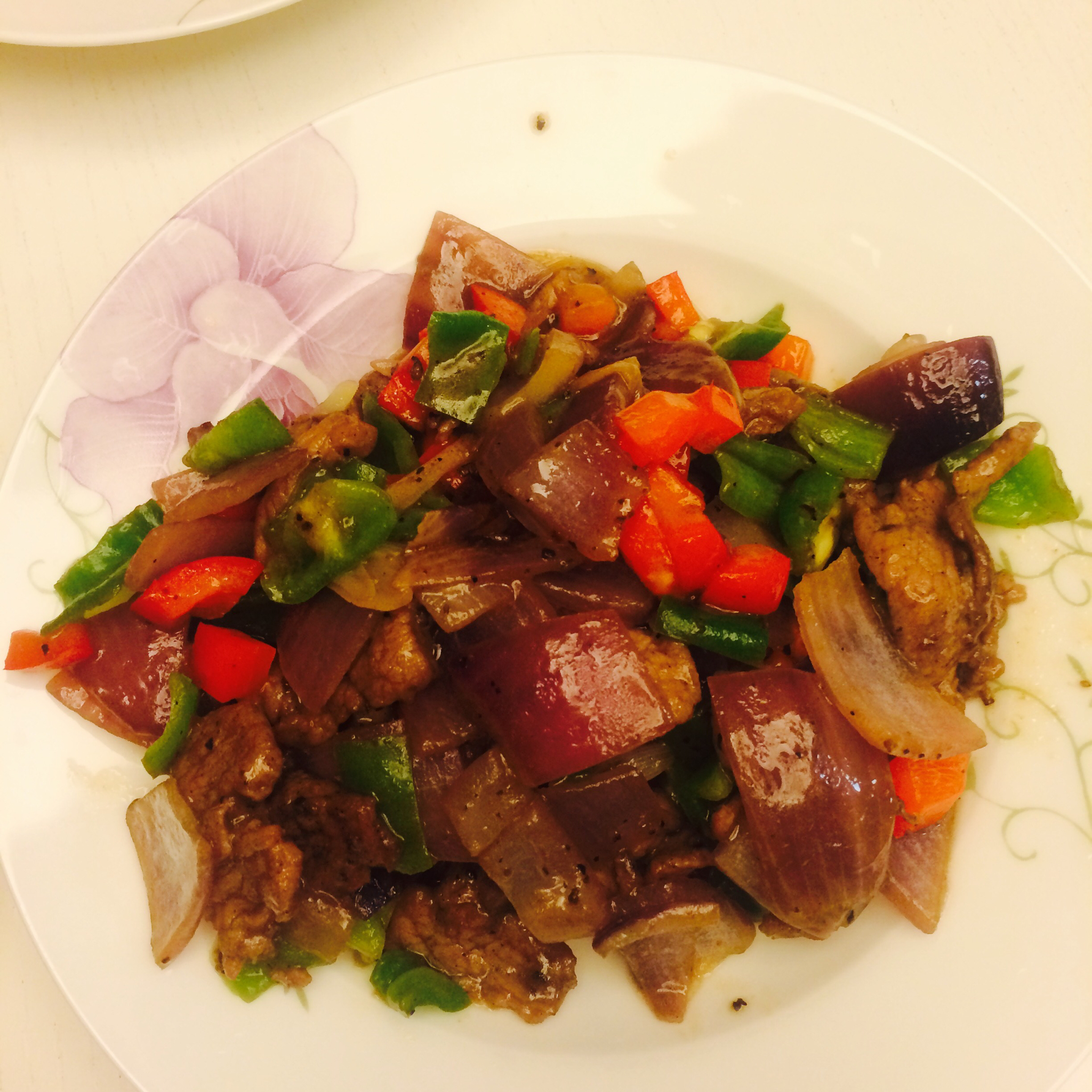 黑椒牛柳