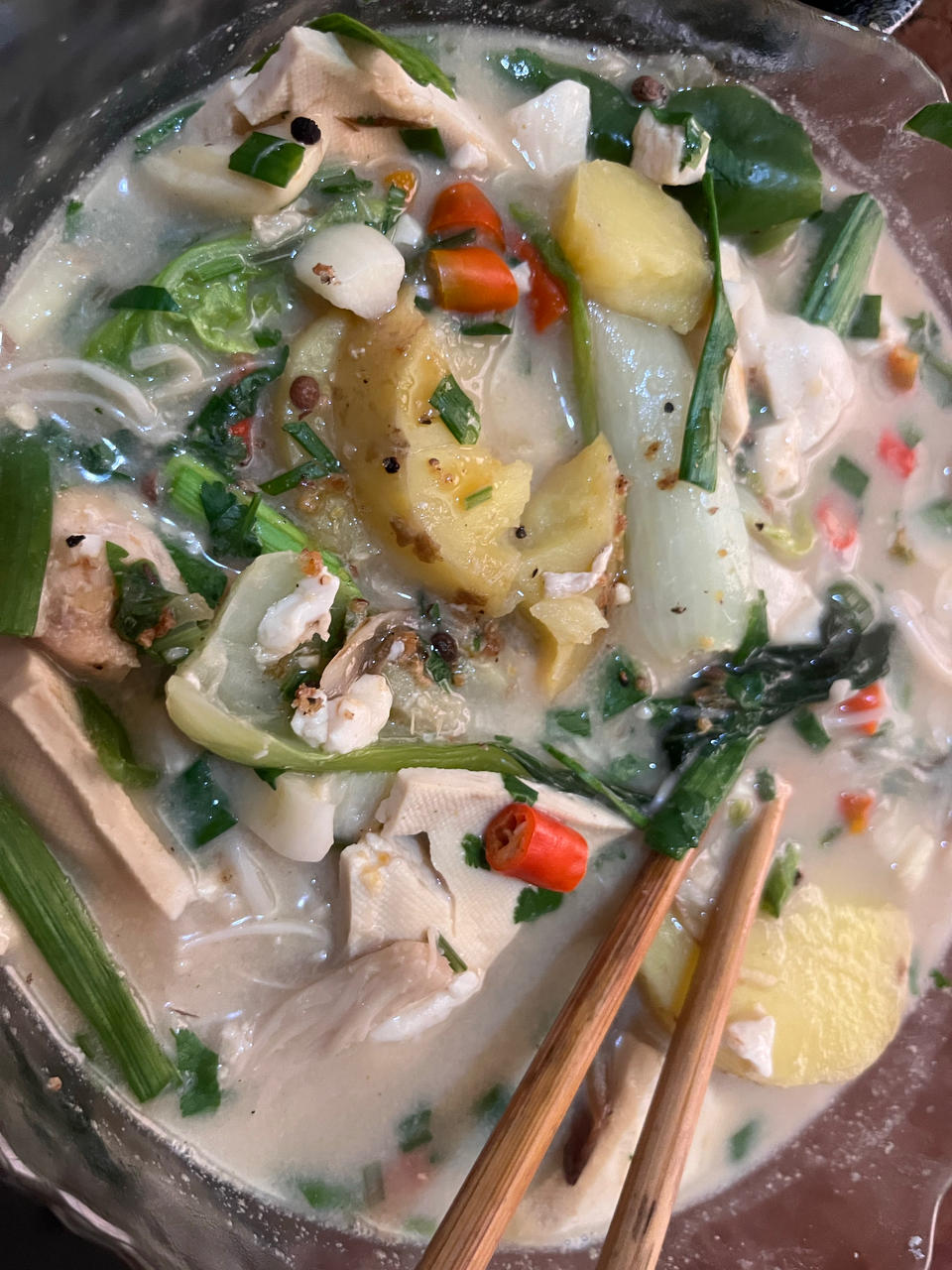 低脂无油麻辣烫🥘