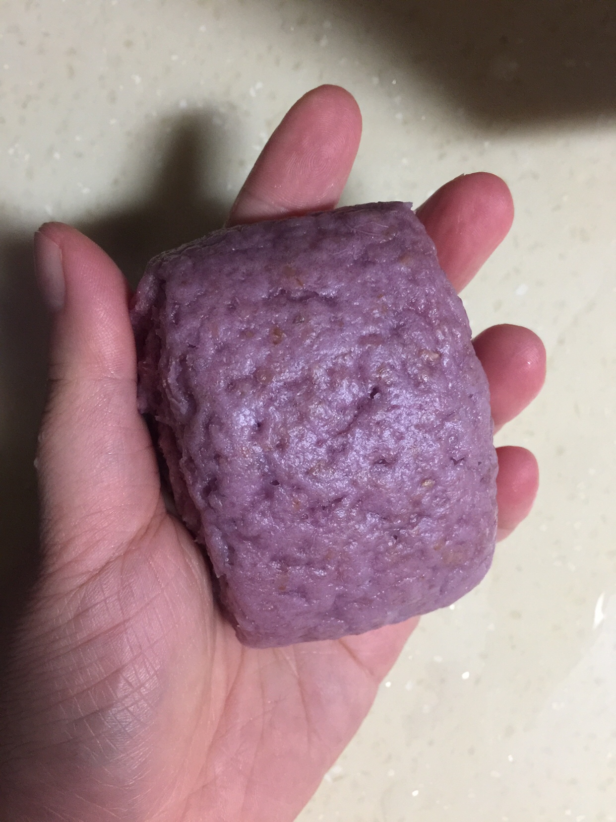 紫薯燕麦牛奶馒头