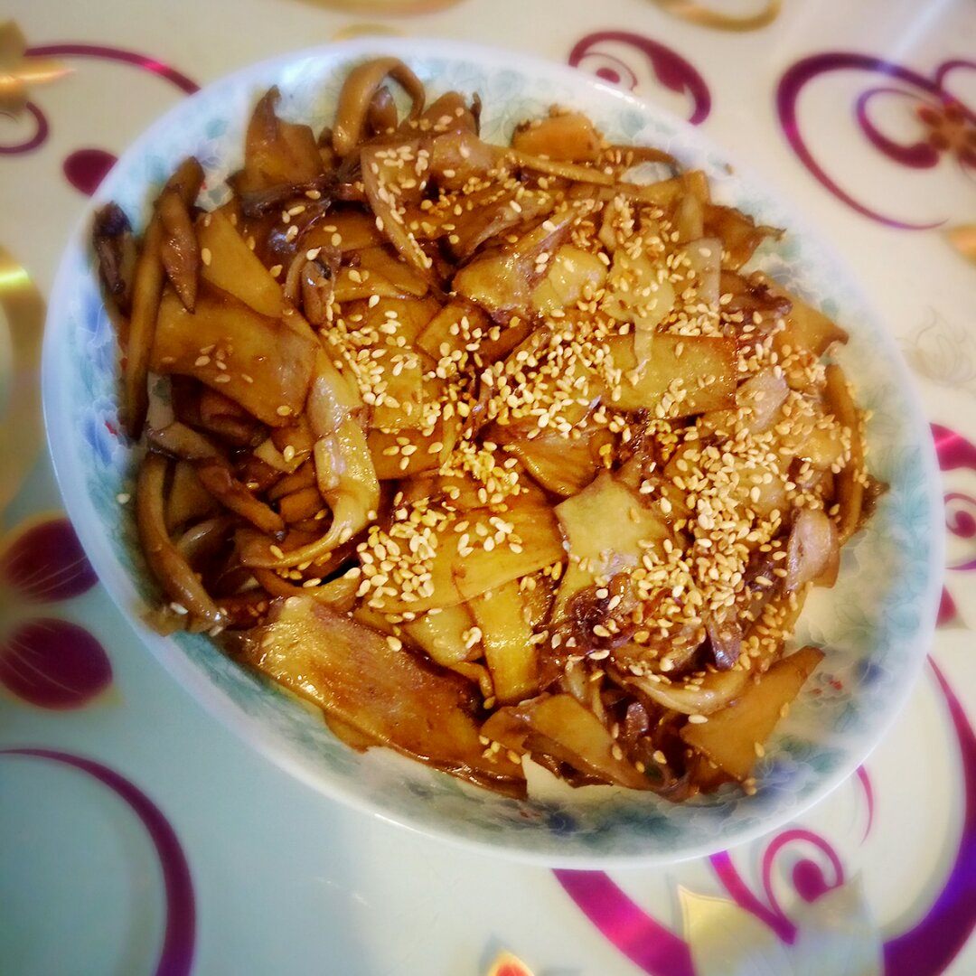 干煸杏鲍菇