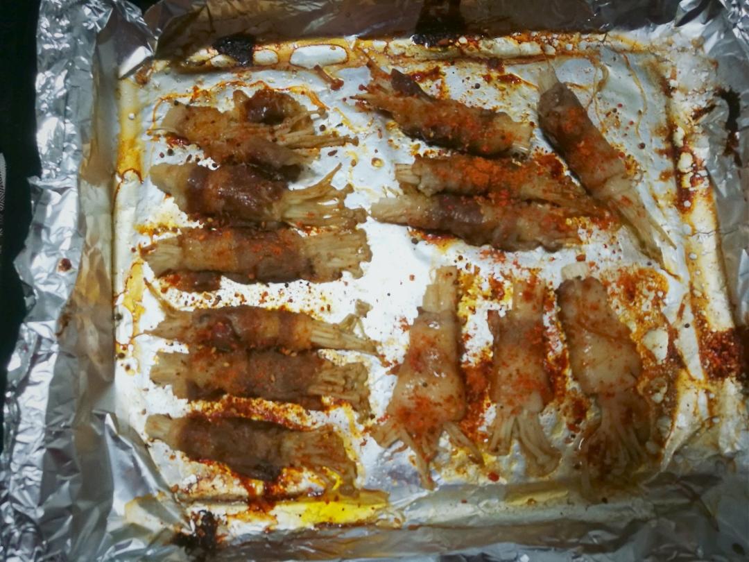 [懒人厨房]烤箱五花肉金针菇的做法