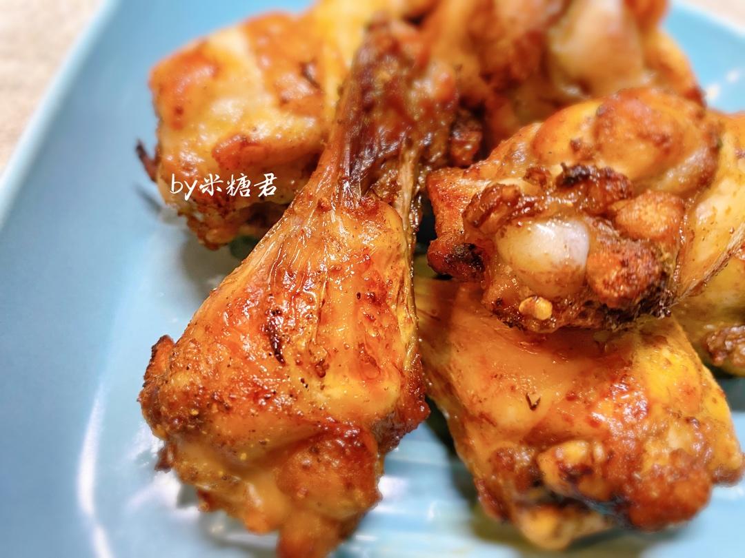 两步搞定五香烤鸡翅（空气炸锅食谱）