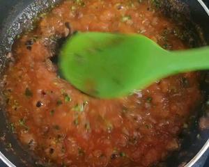 8月龄辅食 番茄牛肉打卤蛋羹的做法 步骤4