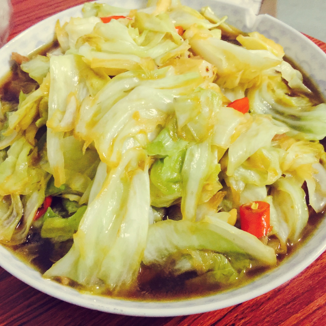 阿婆手撕包菜