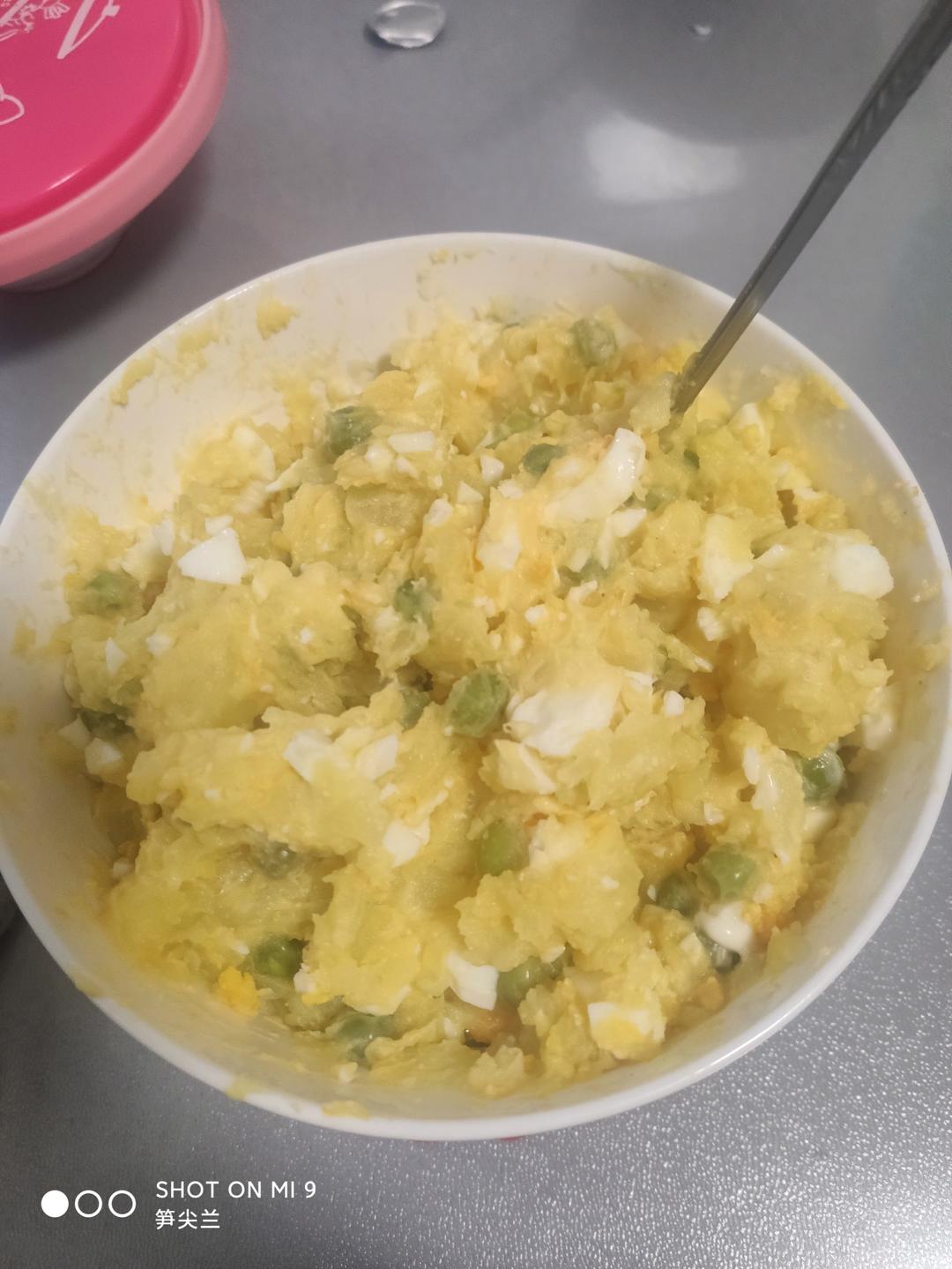 好吃到舔碗的鸡蛋土豆泥沙拉