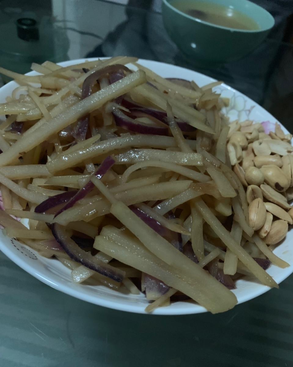 醋溜土豆丝