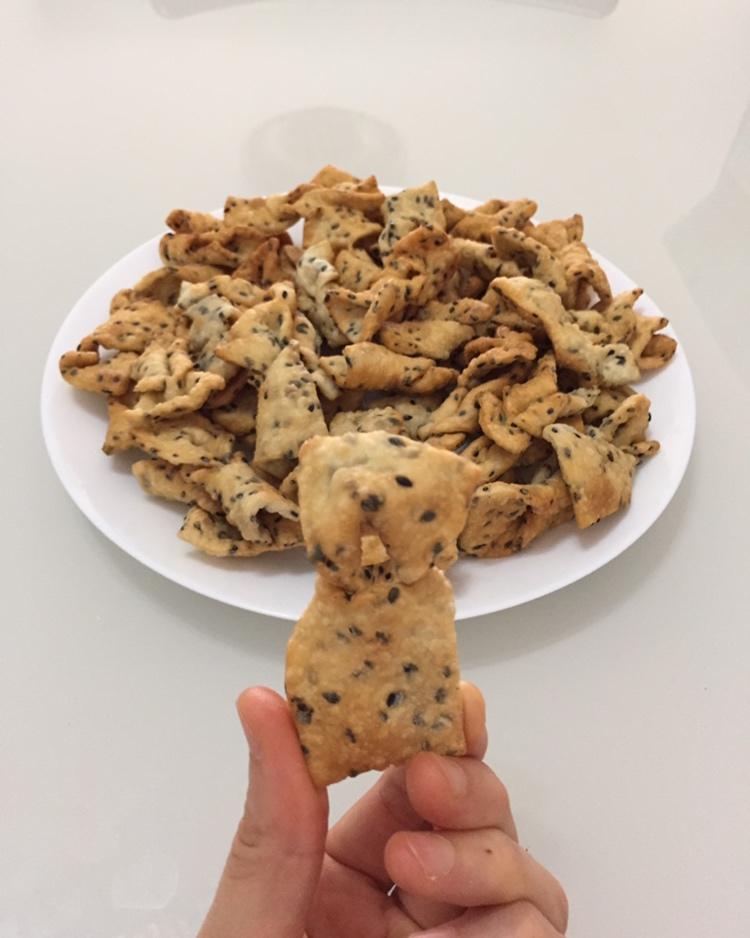 过年小食炸小果（焦叶）