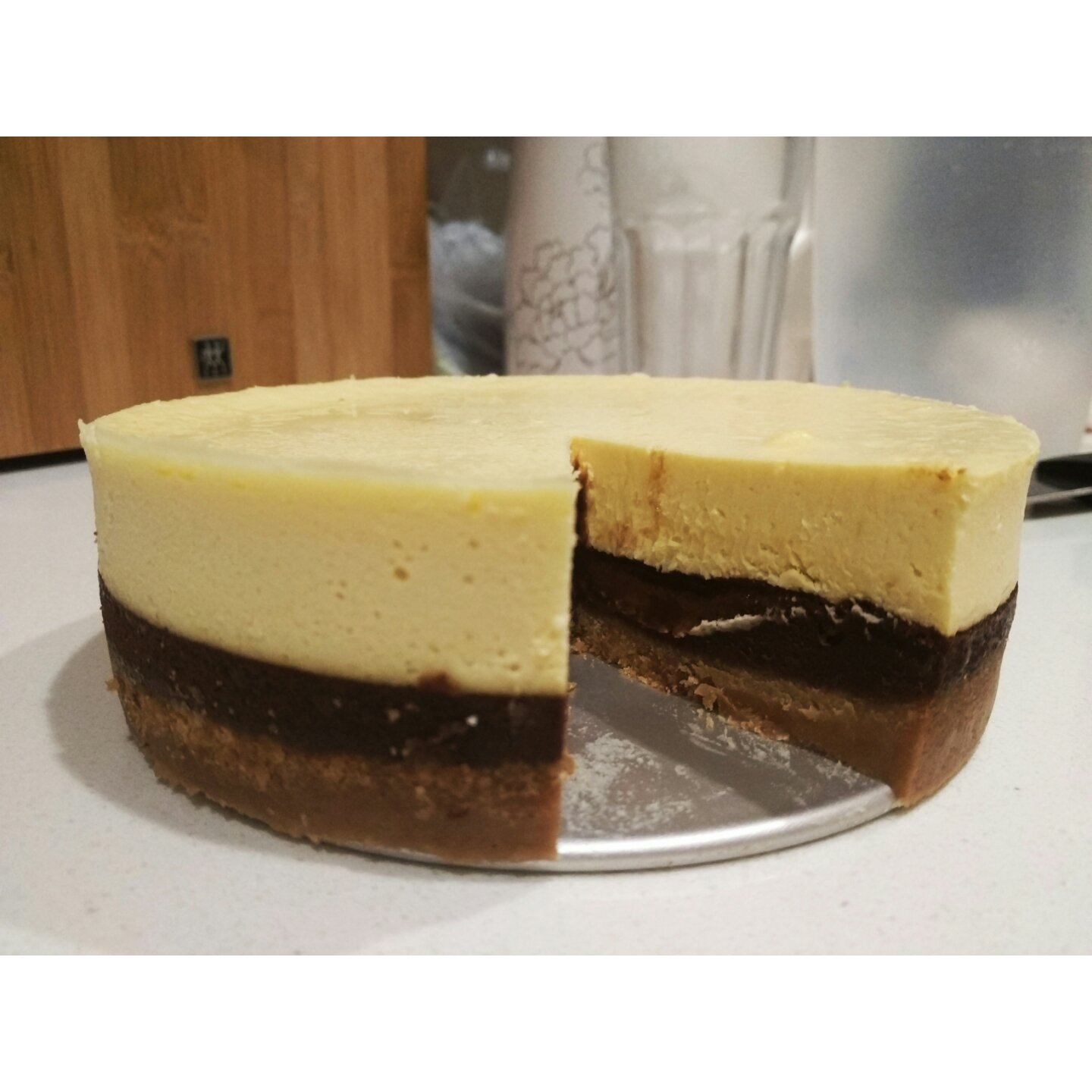 布朗尼乳酪蛋糕