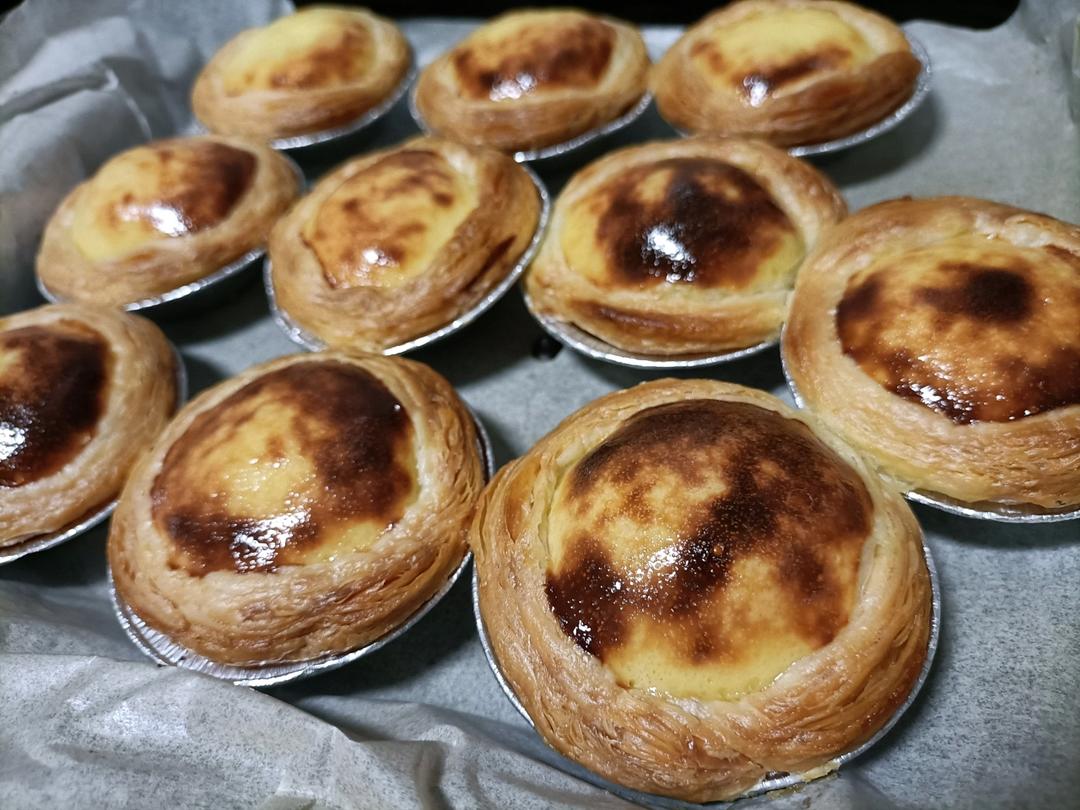 超嫩滑的葡式蛋挞(全蛋版)新手友好『秒杀KFC』