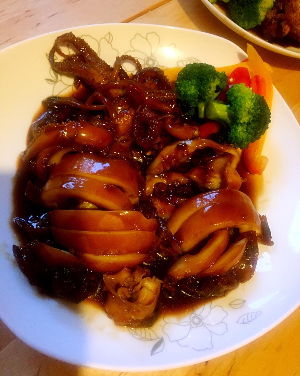 简版红烧墨鱼
