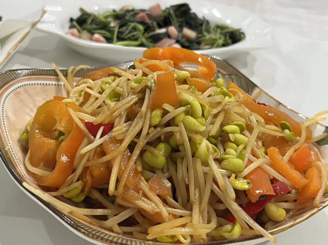 爆炒绿豆芽