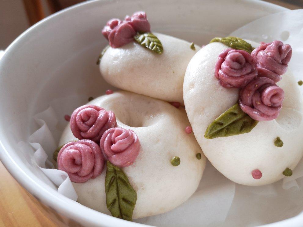 「原创」让你心动的甜甜圈馒头