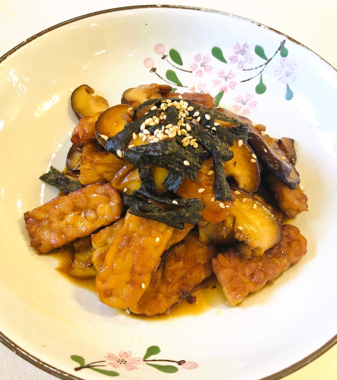 纯素美食｜照烧天贝