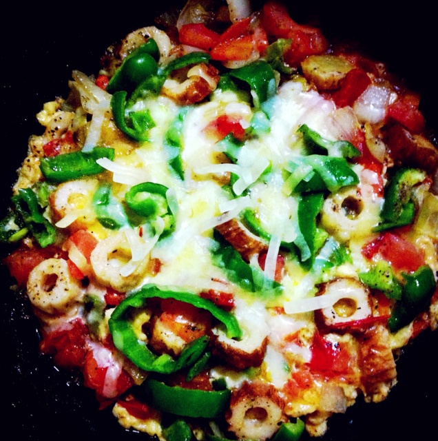 Omelet Pizza （蛋饼匹萨）