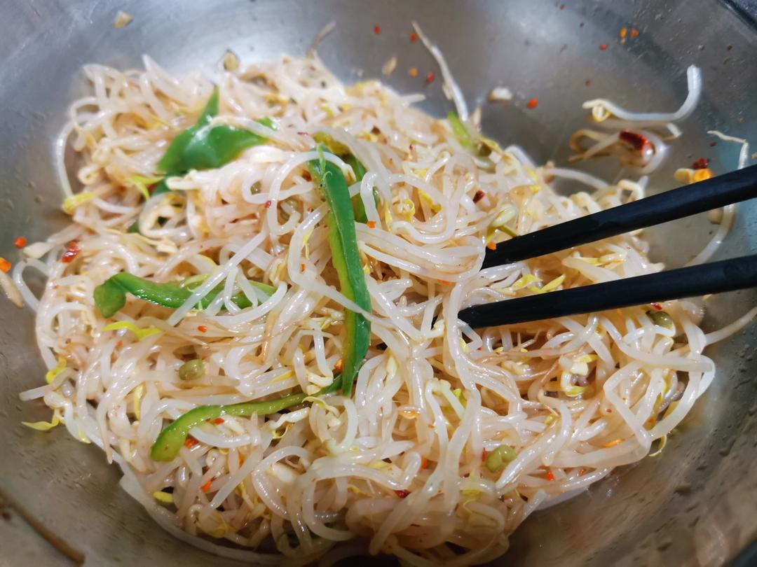 凉拌豆芽