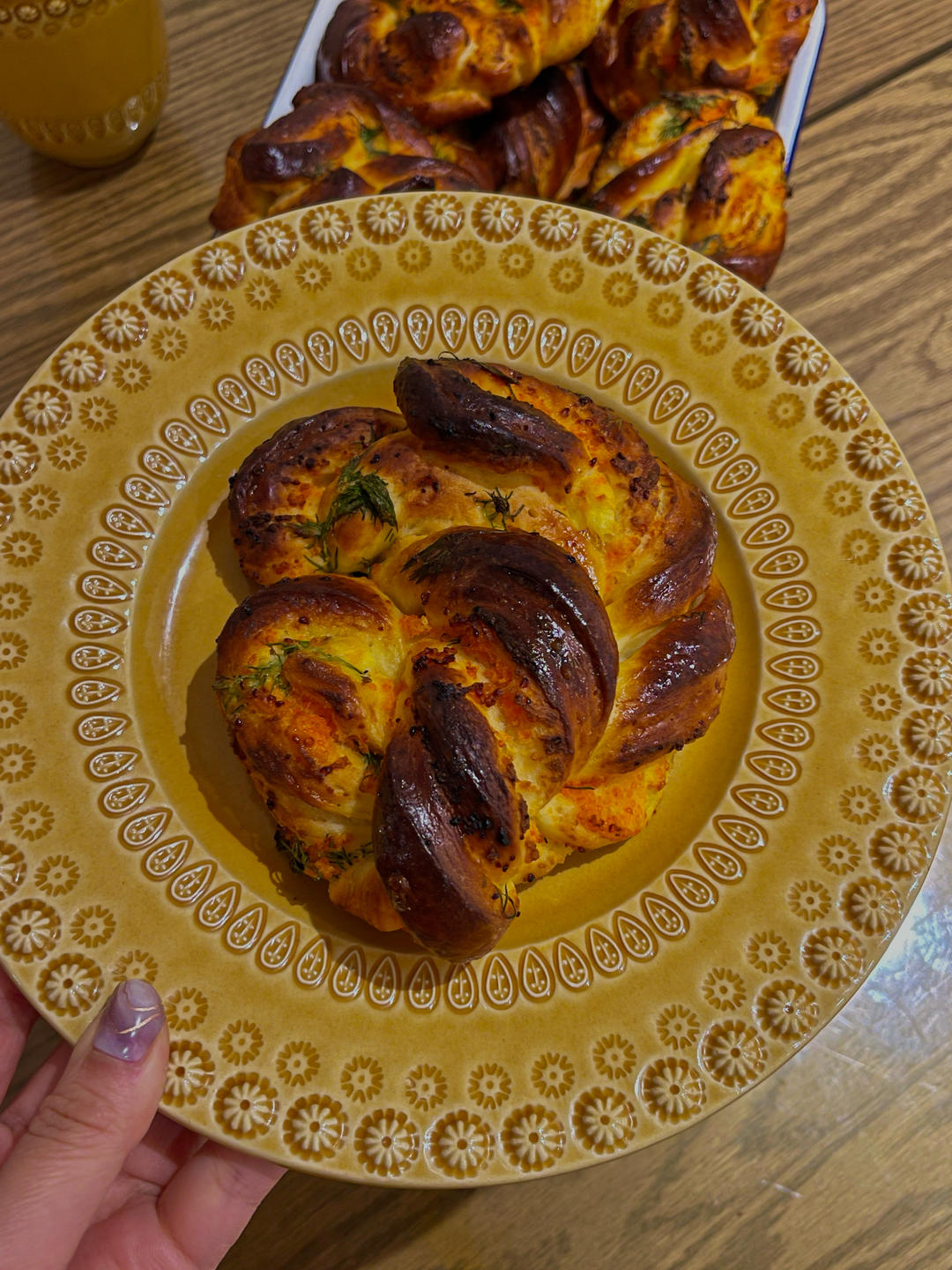 【my little nordic kitchen】柠檬莳萝鱼子面包卷