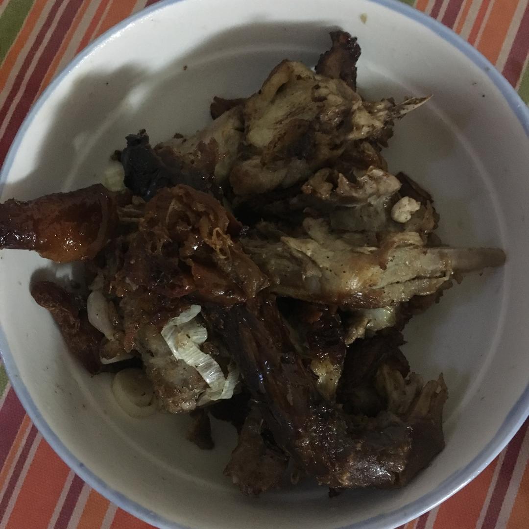 盐酥鸭架