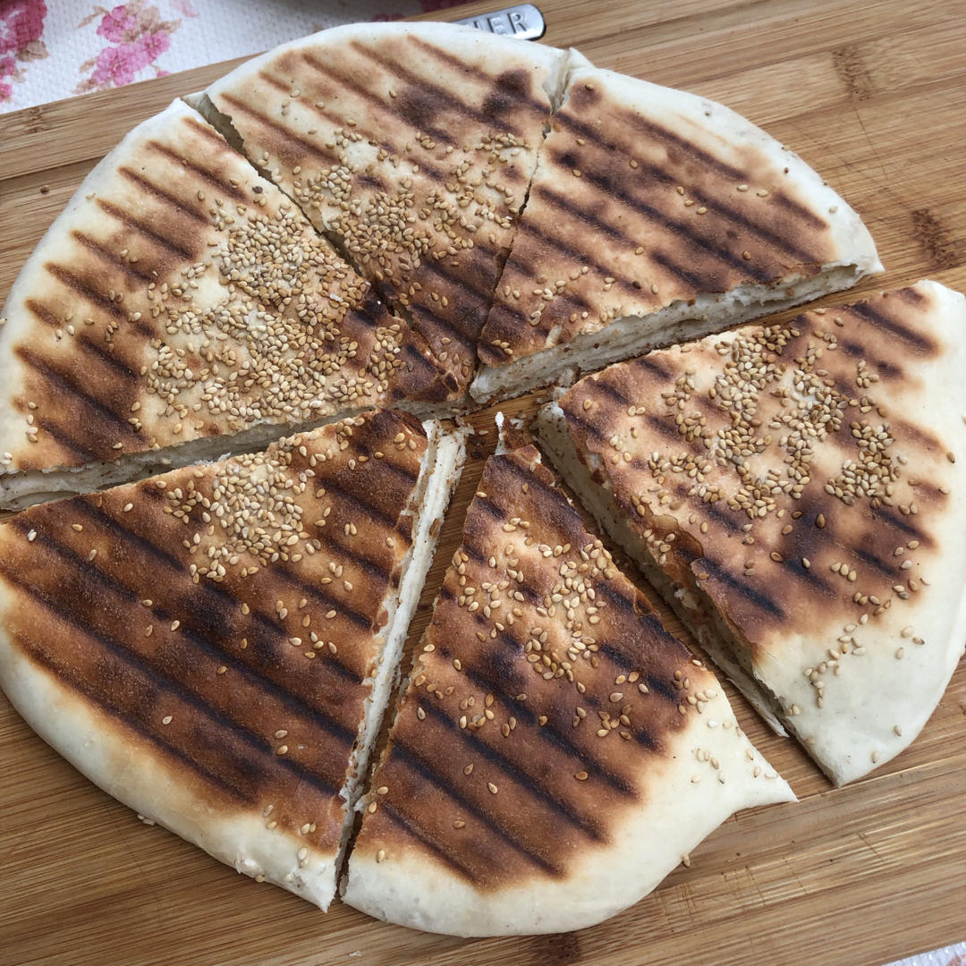 椒盐发面饼 Sesame Pancake