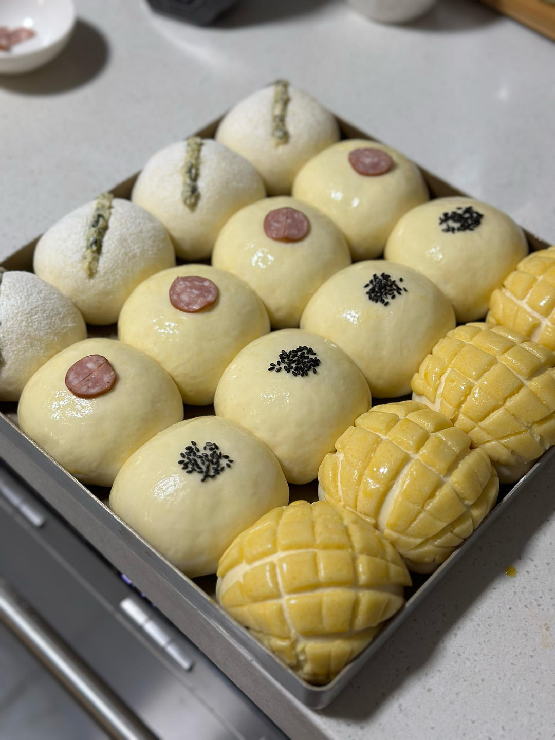 纯奶手撕吐司的做法 步骤1