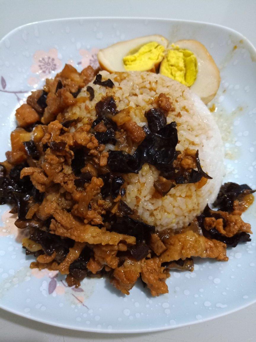 yy只吃肉做的台湾卤肉饭