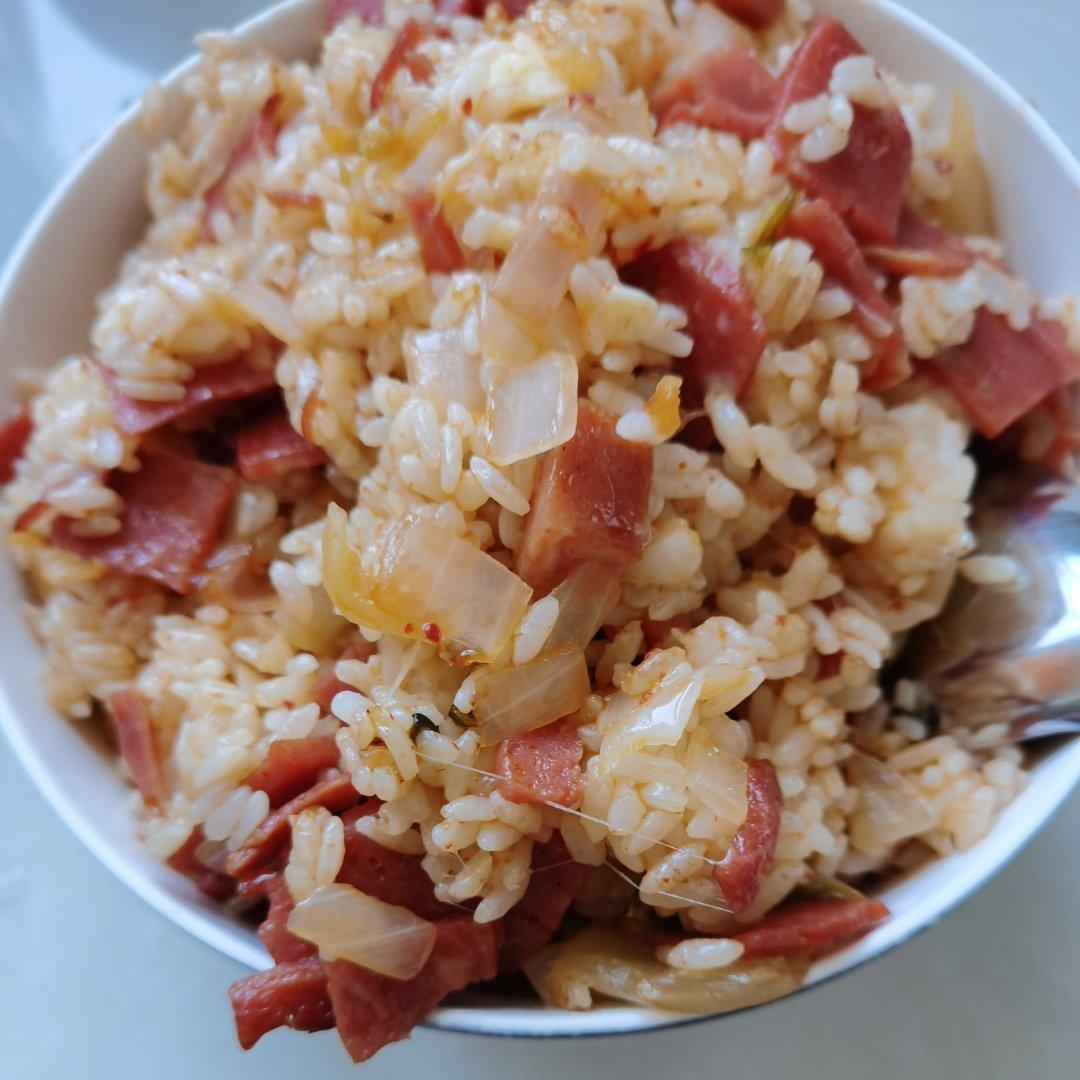 独家超简单 韩式泡菜炒饭